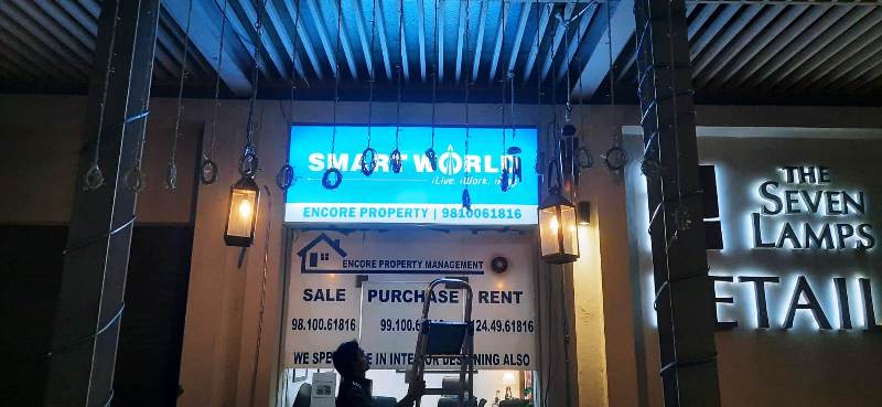  GLOW SIGNAGE BOARD 